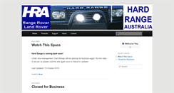 Desktop Screenshot of hardrange.com